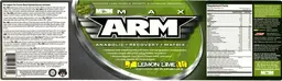 Label for Max ARM Lemon Lime