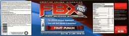 Label for FBX Fruit Punch