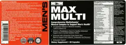Label for Max Multi Men's