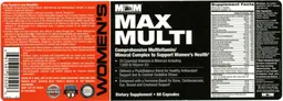 Label for Max Multi Women's