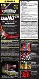 Label for NaNO x9 Hardcore