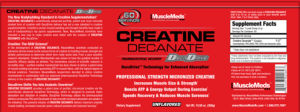 Creatine Decanate Unflavored