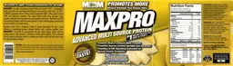 Label for Maxpro Banana