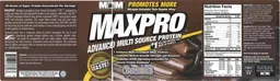Label for Maxpro Chocolate