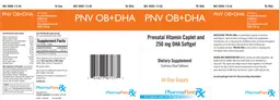 Label for PNV OB+DHA Softgel