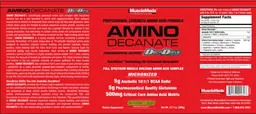 Label for Amino Decanate Citrus Lime