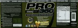 Label for Pro 360 Victory Vanilla