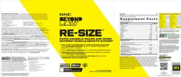 Label for Re-Size Vanilla