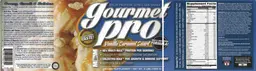 Label for Gourmet Pro Vanilla Caramel Swirl