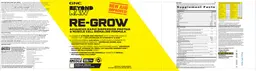 Label for Re-Grow Vanilla Cream