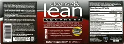 Label for Cleanse & Lean Advanced