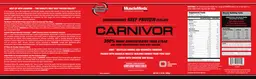 Label for Carnivor Cherry Vanilla
