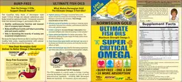 Label for Super Critical Omega Natural Orange Flavor