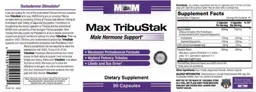 Label for Max TribuStak