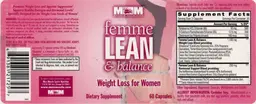 Label for Femme Lean & Balance