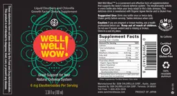 Label for Well Well Wow!