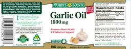 Garlic Oil 1000 mg