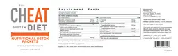 Label for Nutritional Detox Packets