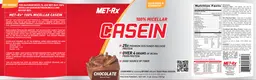 Label for 100% Micellar Casein Chocolate