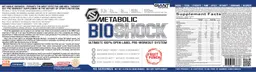 Label for Metabolic Bioshock Fruit Punch