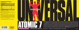 Label for Atomic 7 Rockin' Razz Lemonade