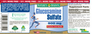 Glucosamine Sulfate 500 mg