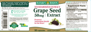 Grape Seed Extract 50 mg