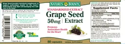 Grape Seed Extract 50 mg