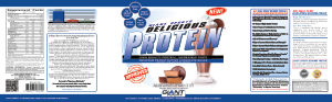 Delicious Protein Delicious Peanut Butte