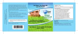 Label for Green Superfood