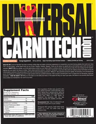 Label for Carnitech Liquid Citrus Cocktail