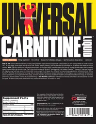 Label for Creatine Liquid Citrus Cocktail
