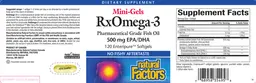 Label for RxOmega-3