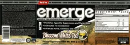 Label for Emerge Blossom White Tea