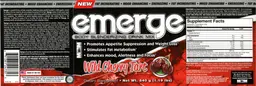 Label for Emerge Wild Cherry Tart