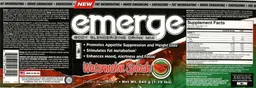 Label for Emerge Watermelon Splash
