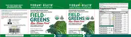 Label for Field Of Greens