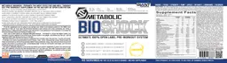 Label for Metabolic Bioshock Lemonade