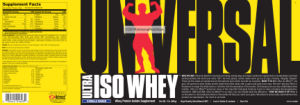 Ultra ISO Whey Vanilla Shake