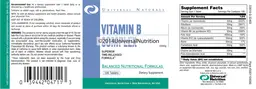Label for Vitamin B Complex 350 mg