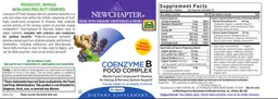 Label for Coenzyme B Food Complex