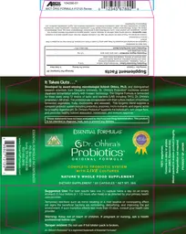 Label for Probiotics Original Formula