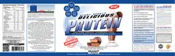 Label for Delicious Protein Delicious Peanut Butter Chocolate Shake