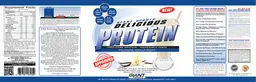 Label for Delicious Protein Delicious Vanilla Shake