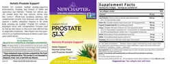 Label for Supercritical Prostate 5LX