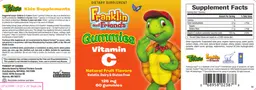 Label for Gummies Vitamin C
