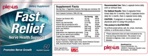Fast Relief Nerve Health Support