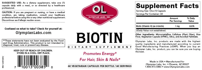 Label for Biotin