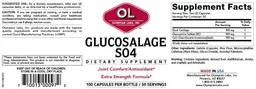 Label for Glucosalage SO4