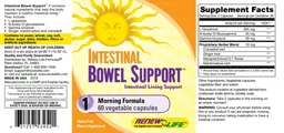 Label for Intestinal Bowel Support